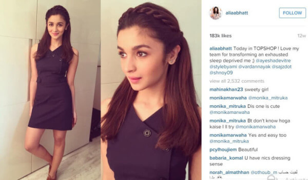 Top-Instagram-accounts-in-India-Ali-Bhatt-most-liked-image